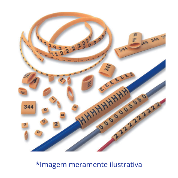 ANILHA H050 OVAL (H) EMB 500 PC HELLERMANN