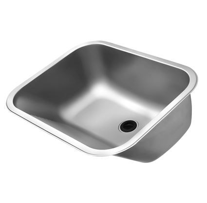 TANQUE DOCOL MONOBLOCO 55X45 COM VÁLVULA 32 LITROS INOX POLIDO