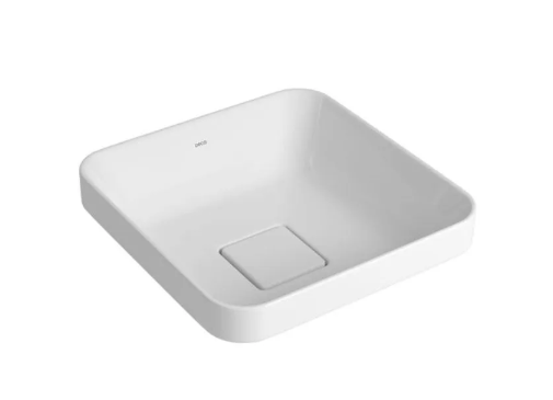 Cuba de Sobrepor Quadrada de 30cm L.21030.17 Branco Deca