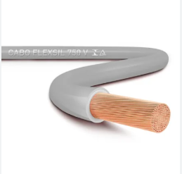 Cabo Flex 750V 4,00 mm Cinza
