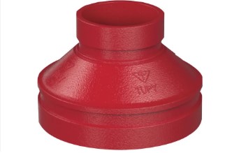 Redução Concêntrica Ranhurada TG240 – 3" × 2.1/2" (89 × 73 mm)