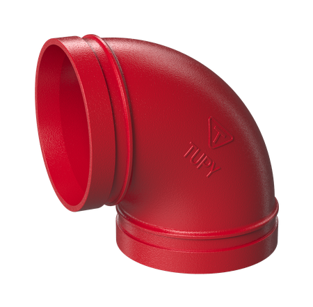 Curva Ranhurada 90° TG90S 2.1/2" (73)