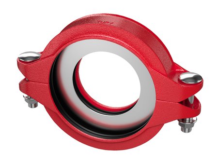 Acoplamento Ranhurado Redutor TG1N 2.1/2" x 2" (73 x 60)