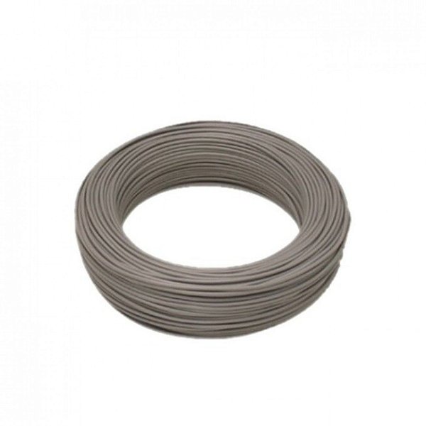 CABO FLEX 750V 1,50MM ROLO COM 100 METROS CINZA
