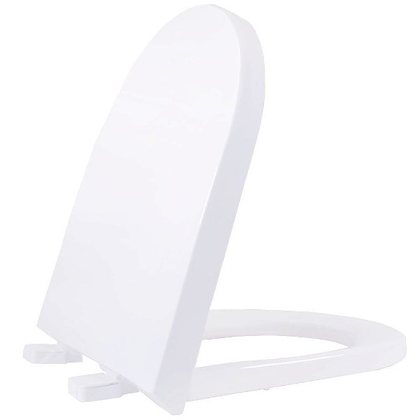 ASSENTO SANITÁRIO POLIPROPILENO CARRARA/ LINK BRANCO SOFT CLOSE DCNPPEV17SC TUPAN