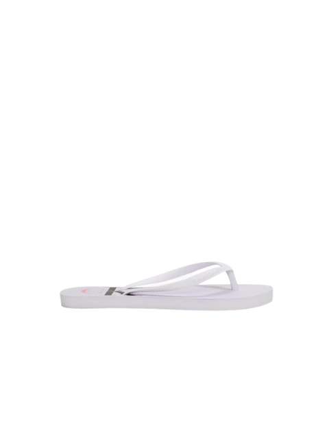 Calvin Klein Chinelo Silk Re Issue Colorful Branco CH657