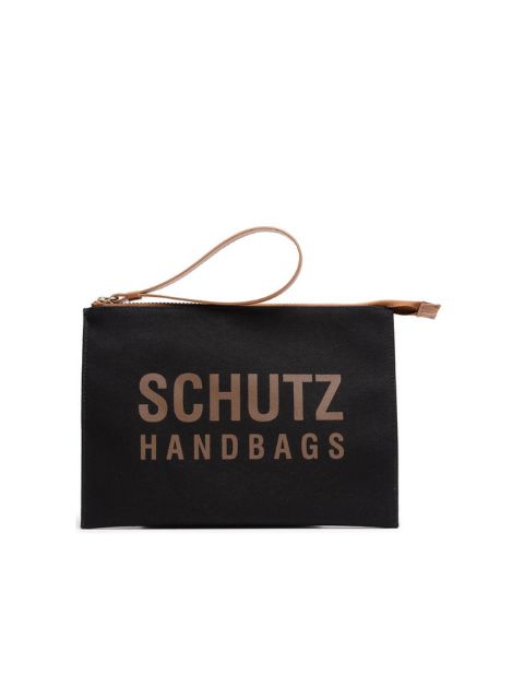 Schutz Clutch Lona Black S5001001220001