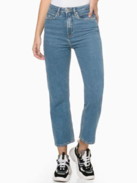 Calvin Klein Jeans Calça Jeans Six Pckts Bordado DI125