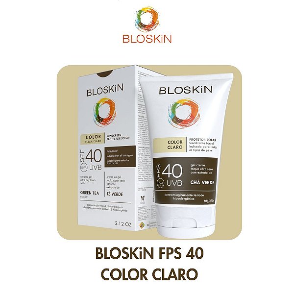 BLOSKiN FPS 40 COLOR CLARO 60g