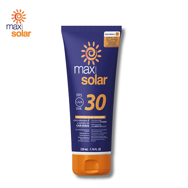 MAX PROTETOR SOLAR FPS 30 - 220 mL