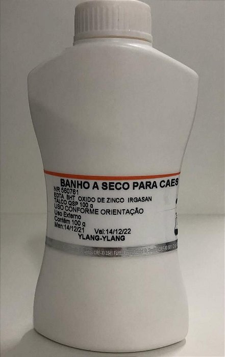BANHO A SECO PARA CÃES - 100g