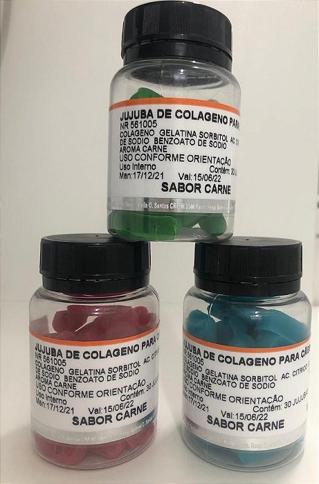 JUJUBAS DE COLÁGENO PARA CÃES -30 un