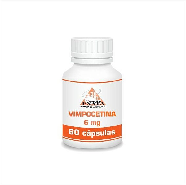 VIMPOCETINA 6mg 60 cápsulas
