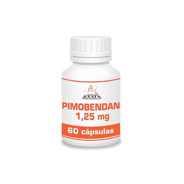 PIMOBENDAN 1,25mg 60 cápsulas - USO VETERINÁRIO