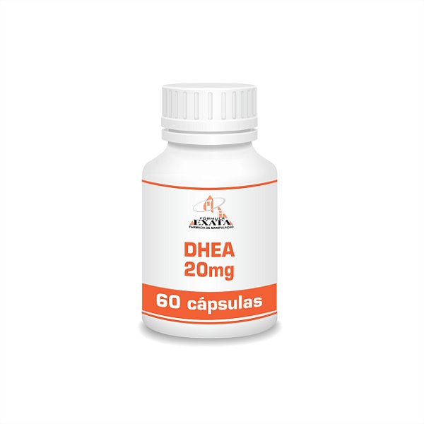DHEA 20mg 60 cápsulas (venda sob prescrição médica)