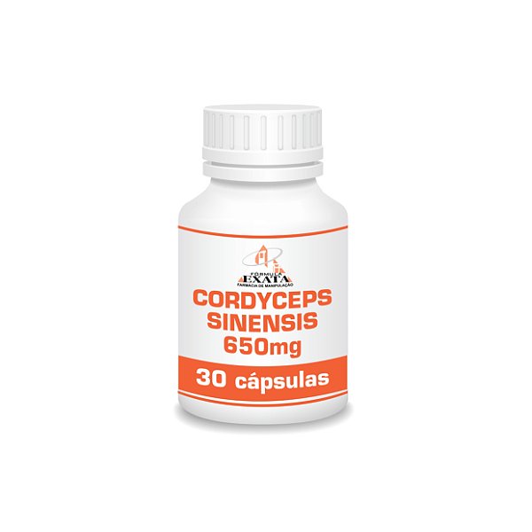 CORDYCEPS SINENSIS 650mg 30 cápsulas