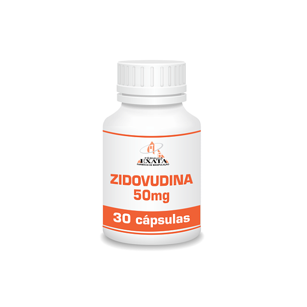 ZIDOVUDINA 50mg 30 cápsulas - USO VETERINÁRIO (gatos) - (venda sob prescrição médica)