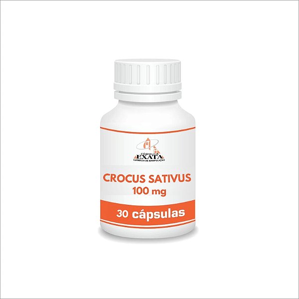 CROCUS SATIVUS 100mg 30 cápsulas