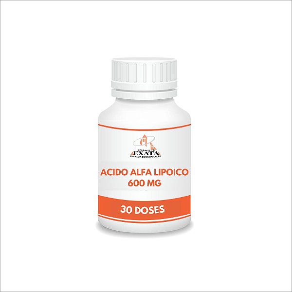 ÁCIDO ALFA LIPÓICO 600mg 30 cápsulas