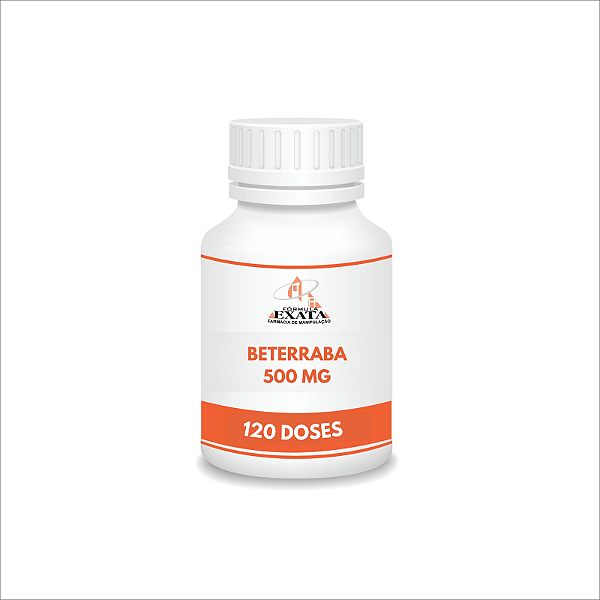 BETERRABA 500MG - 120 CÁPSULAS