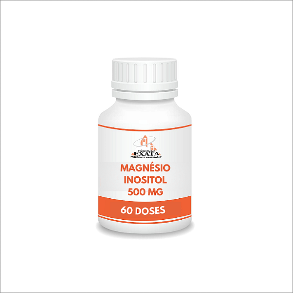 MAGNESIO INOSITOL 500 MG - 60 CÁPSULAS