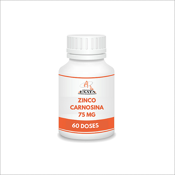 ZINCO CARNOSINA 75 MG - 60 CÁPSULAS