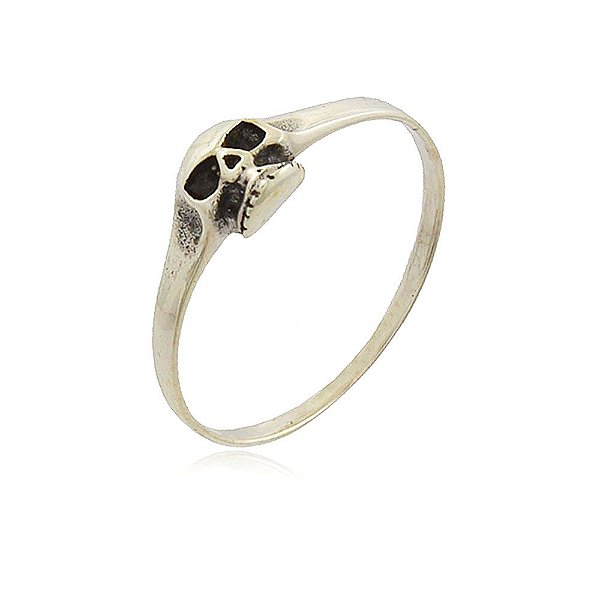 Anel Prata 925 Caveira