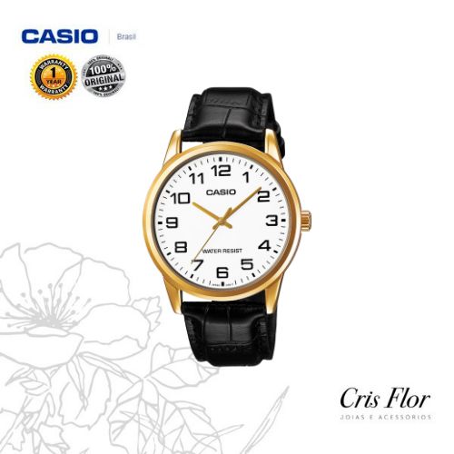 Relógio Casio Classic Dourado MTP-V001Gl-7BUDF