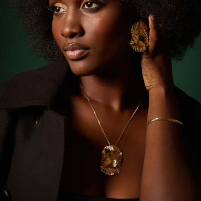 Cordão Banhado Orgânico Duplo Texturizado