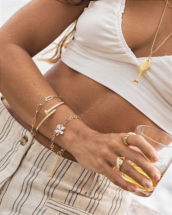 Pulseira Bracelete Prego