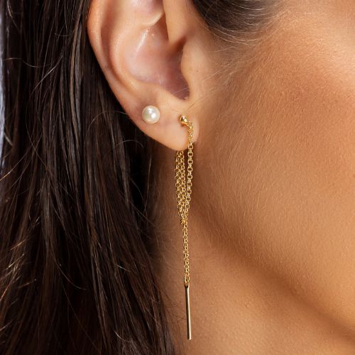 Brinco Banhado Pérola Mini