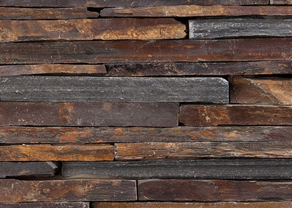 Chade Oxidado Bruto Cx.  Com 0,25 M²