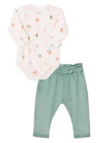 CONJUNTO BODY E CALCA MENINA 3026 ARVORES NINI E BAMBINI