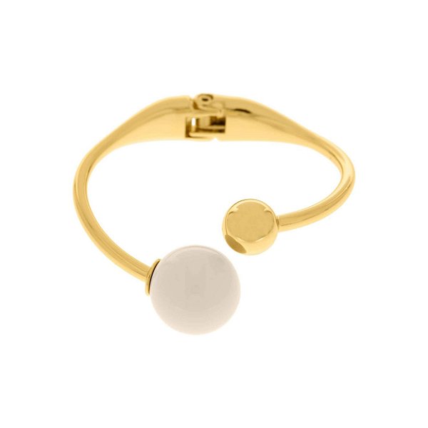 BRACELETE ESFERAS OFF WHITE