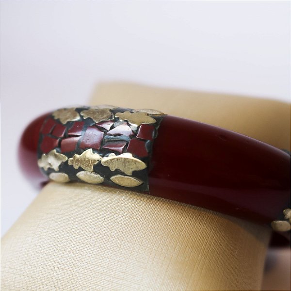 BRACELETE MARROQUINO FINO BORDO