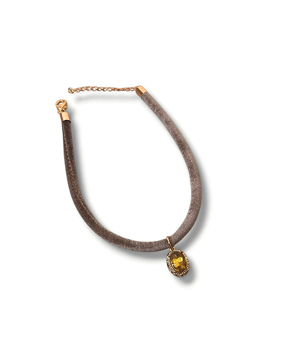 CHOKER VELUDO FENDI