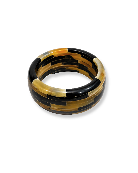 BRACELETE RESINA MESCLADO MOSAICO