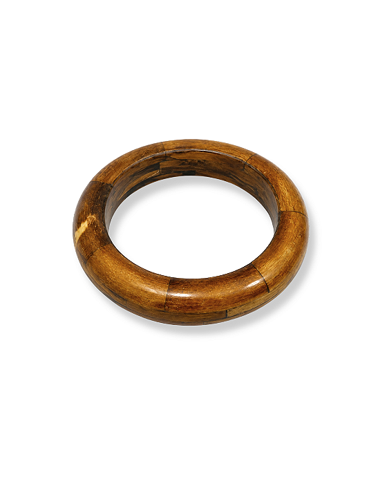 BRACELETE FINO OSSO DE CAMELO MARROM