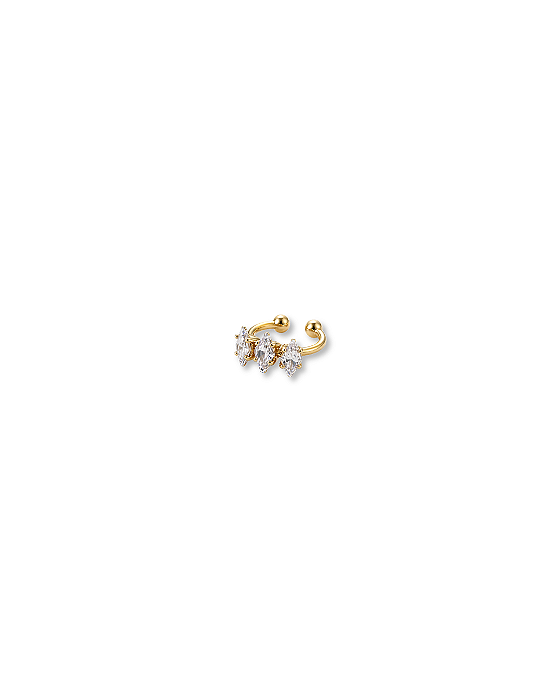 FAKE PIERCING MINI NAVETES ZIRCONIA DOURADO