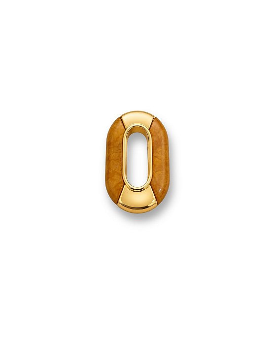 PASSADOR DOURADO COM RESINA CARAMELO MESCLA