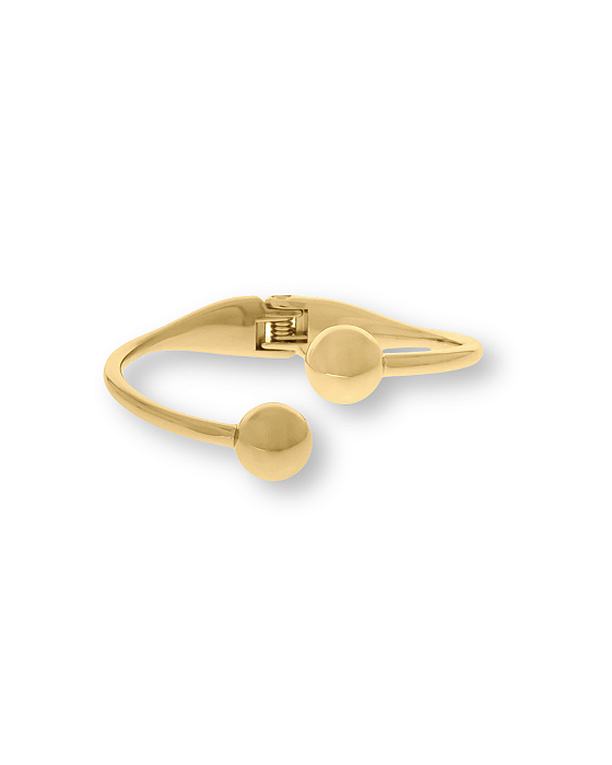 BRACELETE ESFERAS DOURADO