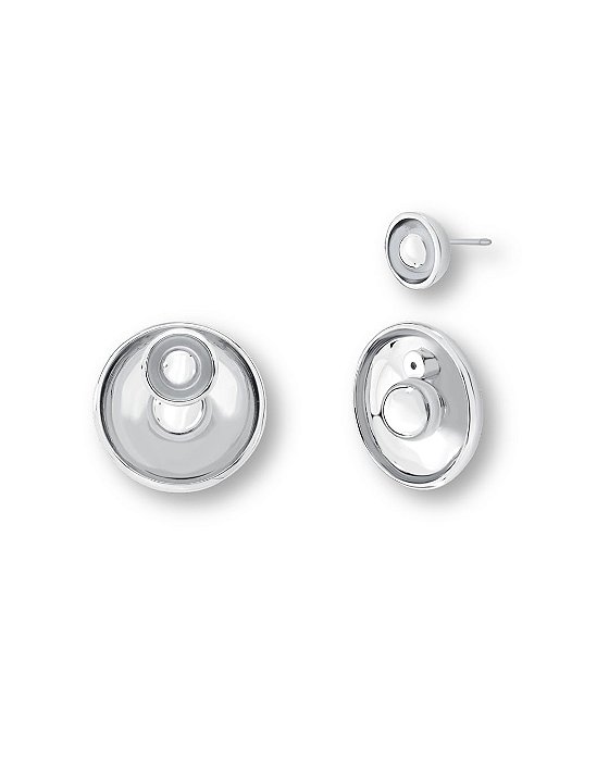 BRINCO EAR JACKET CONCH E ESFERA SEMI JOIA BAN.RODIO