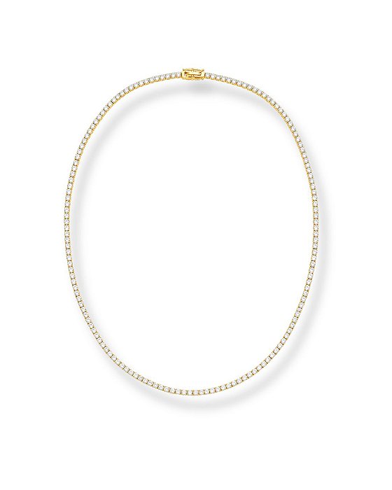 CHOKER RIVIERA 2MM BAN. DOURADO