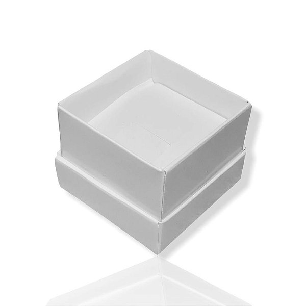 Caixinha Branca de Anel - Color 5x5x4