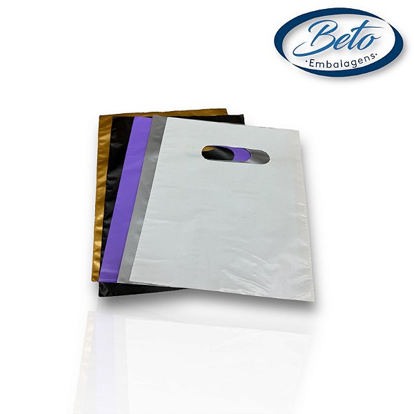 Sacola Plástica Boca De Palhaço