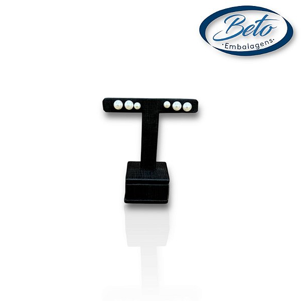 Expositor de Brinco T Black C/6 Furos M,G