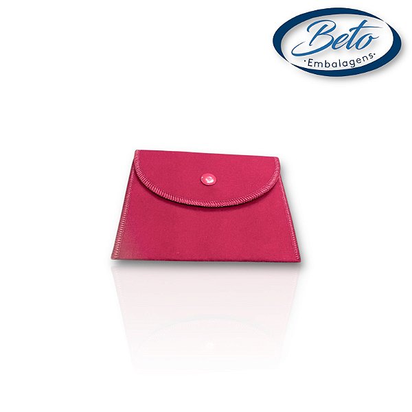 Mini Bolsa Para Bijouterias e Semijoias Vermelha (G)