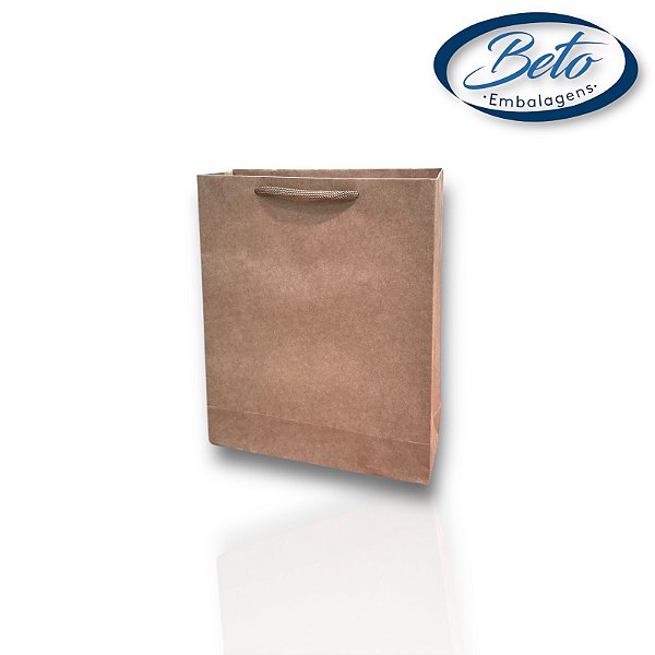 Sacola De Papel Kraft 25x20x08 - 10 Unid. N7