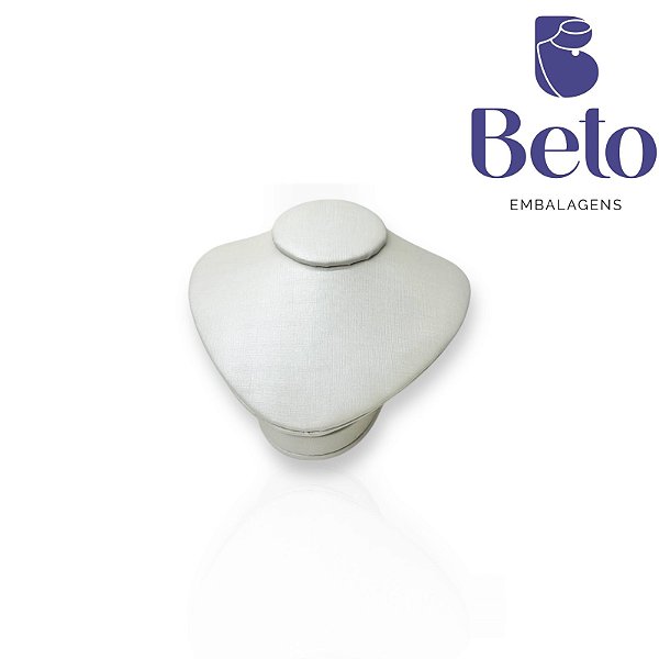 Busto Abajur Deitado Off White (P)