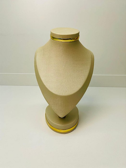 Busto Diamante Pérola com friso P, M, G